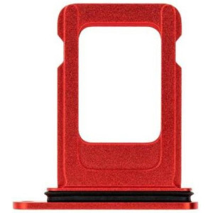 SIM Card Holder Tray for Apple iPhone 12 Mini - Red