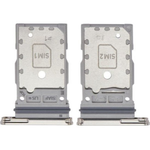 For Samsung Card Holder Tray for Samsung Galaxy S23 Plus - White