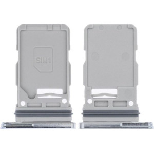 For Samsung Card Holder Tray for Samsung Galaxy S21 Ultra - White