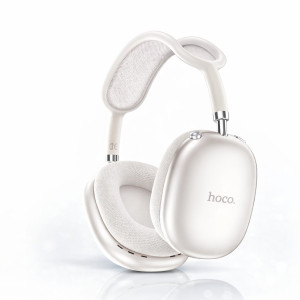 HOCO W55 Wireless Over-Ear Headphones | 90H Playback | Bluetooth 5.3 | Hi-Res Audio | Soft Ear Cushions | Premium Comfort Design